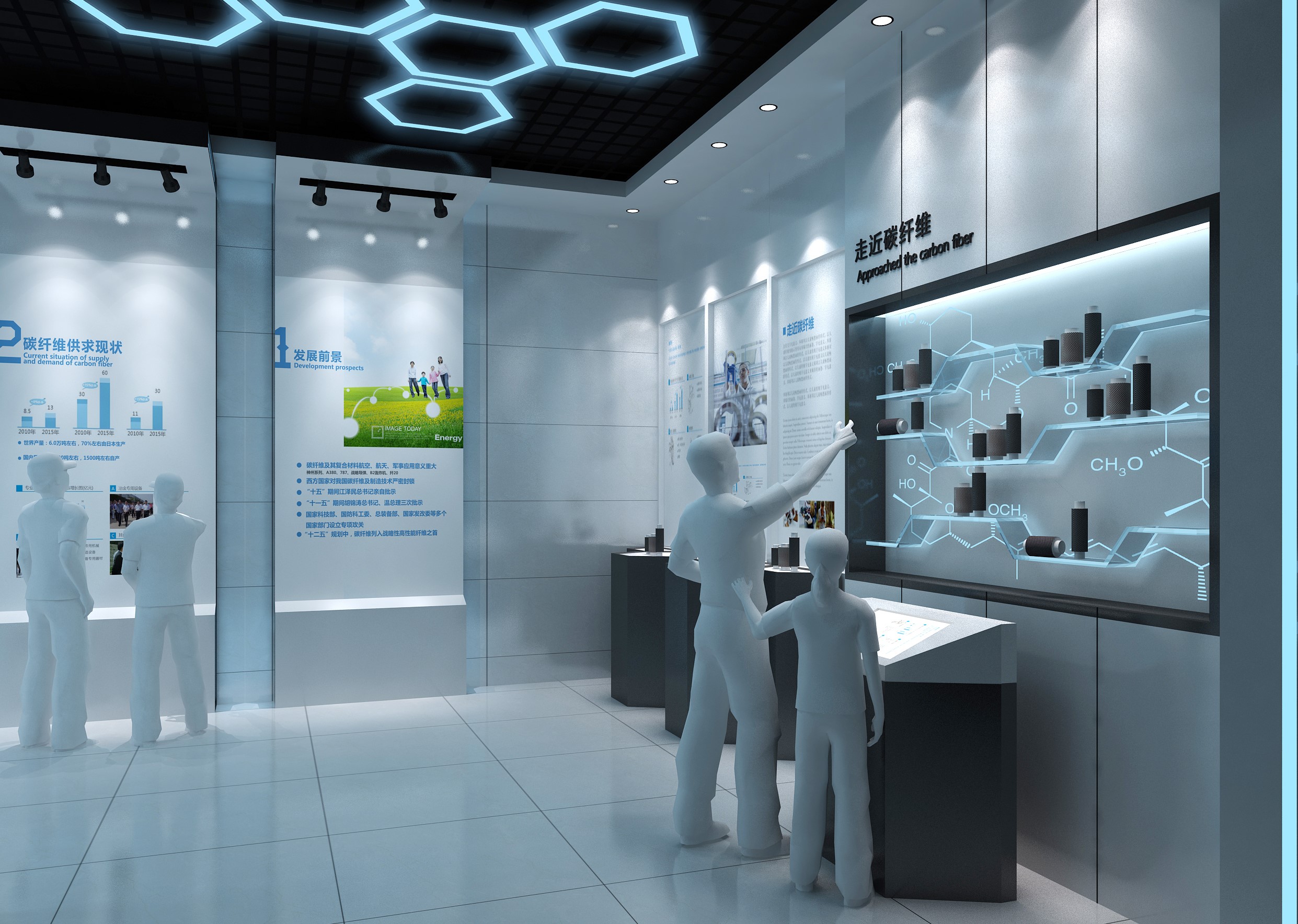 山大碳纤维科展厅